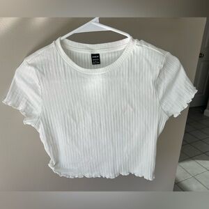 Cropped White shirt size S in woman’s